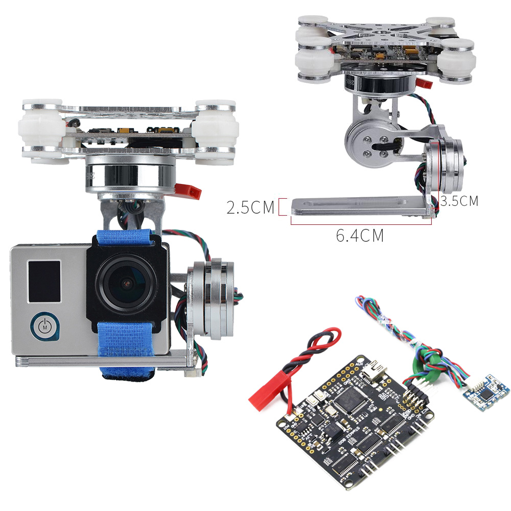 Drone Gimbal Mount - RCTOSKY 3-Axis Brushless Gimbal Camera Mount