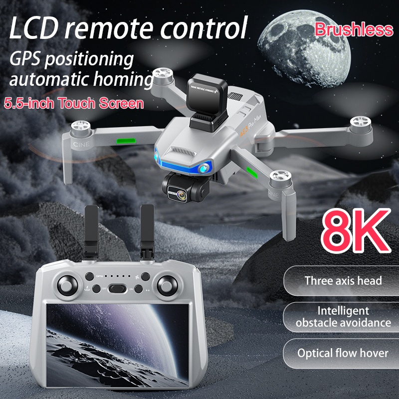 Drone Gimbal Brushless - 3 Axis Gimbal EIS Stable Obstacle