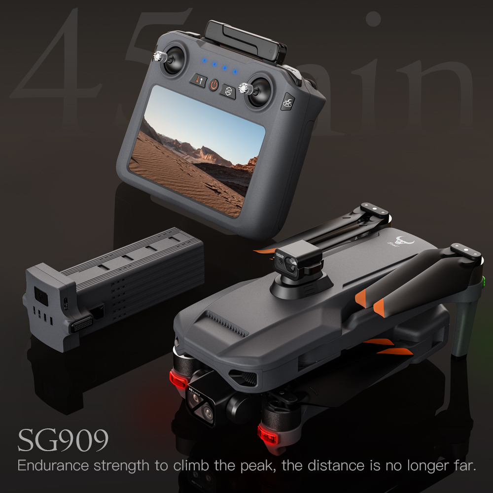 Teeggi SG909 MAX GPS Drone Wit - Drone Gimbal Brushless ulasan dan harga