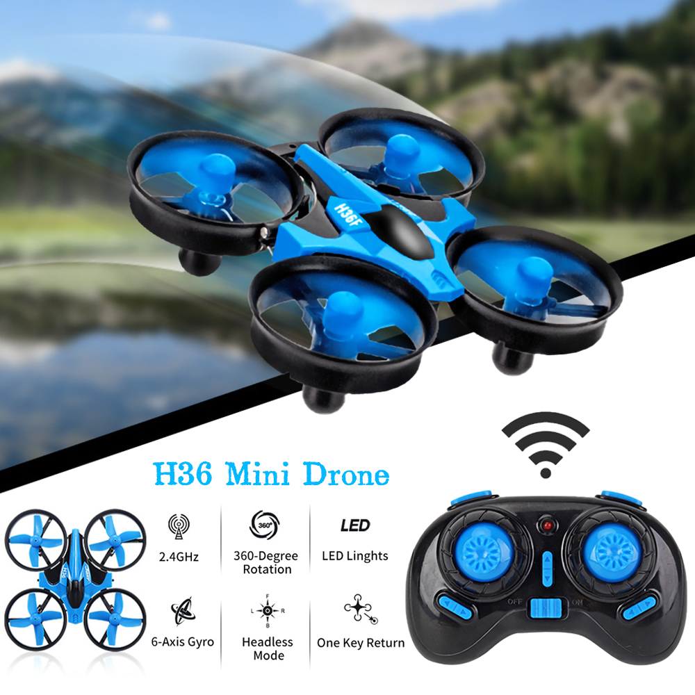JJRC H36 Mini Drone 2.4G 6-axi - Drone Gimbal 2 Axis ulasan dan harga