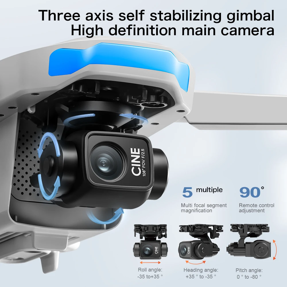 Lenovo S-X1 MAX GPS Drone 3-Ax - Drone Gimbal 3 Axis ulasan dan harga