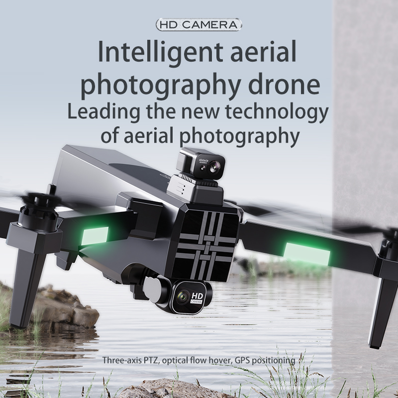 A380 Drone 4K HD Three Axis An - Drone Gimbal Brushless ulasan dan harga